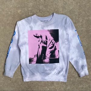 Ariana Grande Tie Dye nyc staircase crewneck